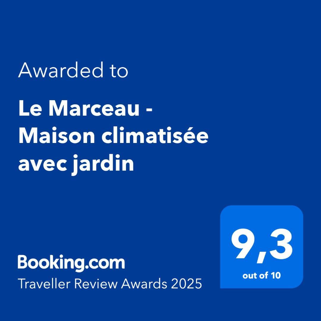 Le Marceau - Maison Climatisee Avec Jardin Carcassonne Eksteriør bilde